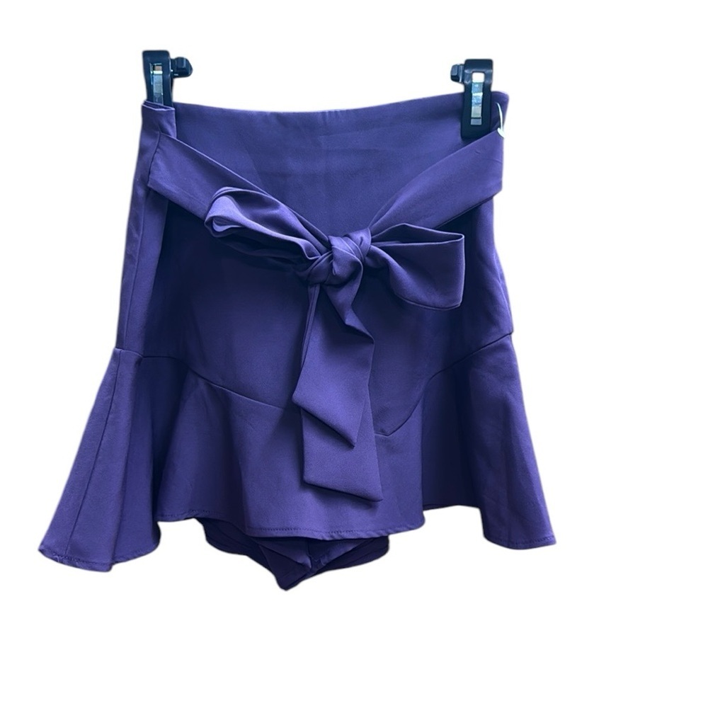 Zara Bow Trim Skort in
Purple NWT. - Picture 3 of 8